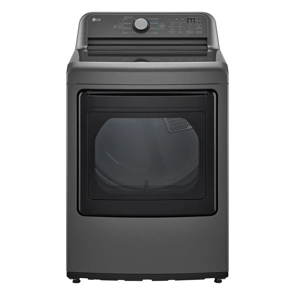 Secadora Gas LG DT25MTGK 25Kg Carga Frontal Negra