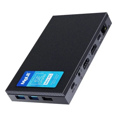 Mini PC MeLE N100 8 GB 128 GB sin ventilador 4C Grado SE