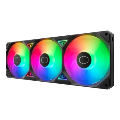 Ventilador Cooler Master 360 mm aRGB PWM 2050 RPM para PC