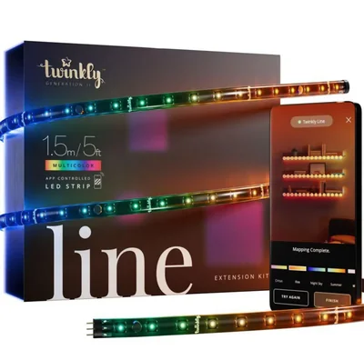 Cinta LED Twinkly Line Extensión 15 m RGB con Control por App