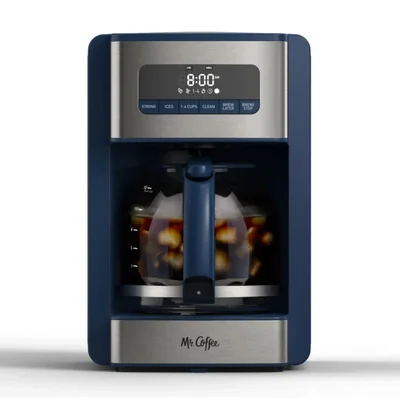 Cafetera Mr. Coffee 12 tazas programable Azul Abismo