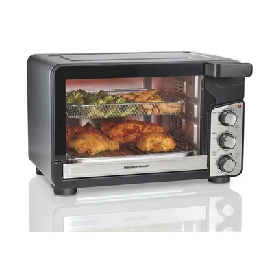 Horno tostador con freidora de aire hamilton beach 31460 sure-crispeasy