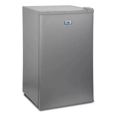 Frigobar Refrigerador Acero Inoxidable 91 Litros 3.2 Ft Plata