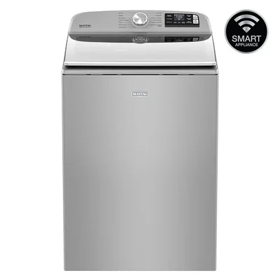 Lavadora Carga Superior Maytag 29 kg Extra Power Conectada 7MMVW7230LC Cromo