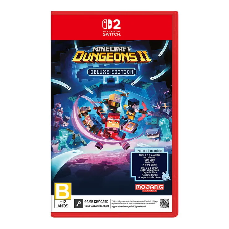 Nintendo Switch 2 - Minecraft Dungeons II Deluxe Edition