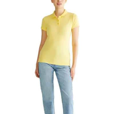 Polo AEROPOSTALE Mujer de Manga Corta y Corte Entallado