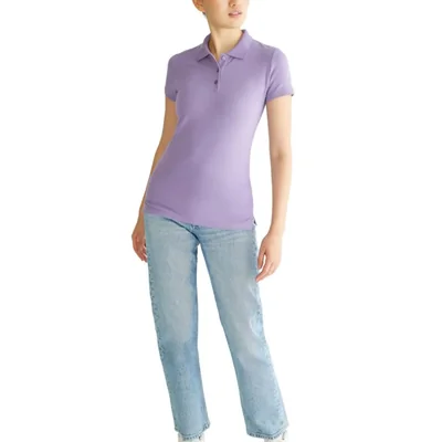 Polo AEROPOSTALE mujer de manga corta y corte entallado