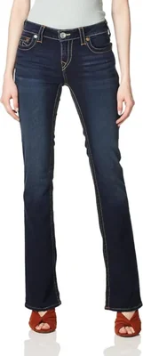 Jeans True Religion Becca de cintura media 26 índigo