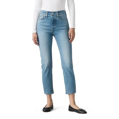 Jeans Levi's Wedgie Straight de cintura alta 27 cm para mujer