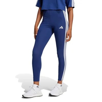 Leggings adidas 3-Rayas azul oscuro/blanco - Talla S