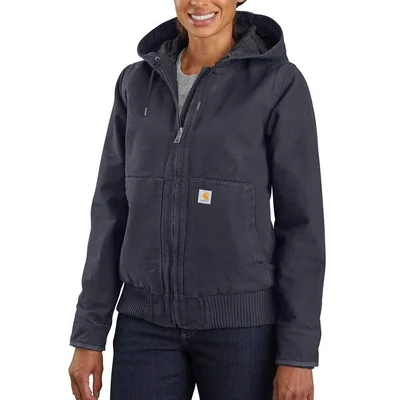 Abrigo Carhartt para Mujer Washed Duck Active Azul Marino Talla M