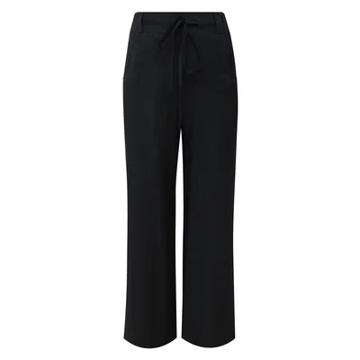 Pantalón de Corte Recto con Lazo Ajustable para Mujer City Femme