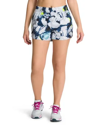 SHORTS The North Face 2X-Large Azul Marino con Estampado Floral Abstracto