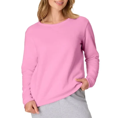 Sudadera Hanes EcoSmart de forro polar con cuello en V