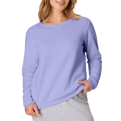 Sudadera Hanes de Cuello Redondo Azul PERI Talla Grande