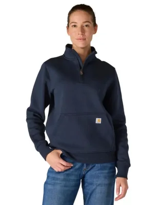 Sudadera Carhartt Clarksburg Azul Marino Talla Grande (Mujer)