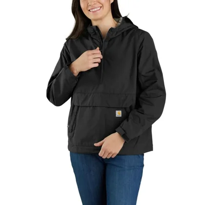 Chaqueta Anorak Carhartt Rockford Negra Talla Grande