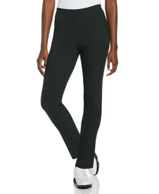Pantalones PGA TOUR para mujer talla grande negro caviar control de abdomen