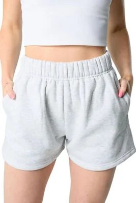 Shorts Kamo Fitness M Algodón Cómodo en Blanco Jaspeado