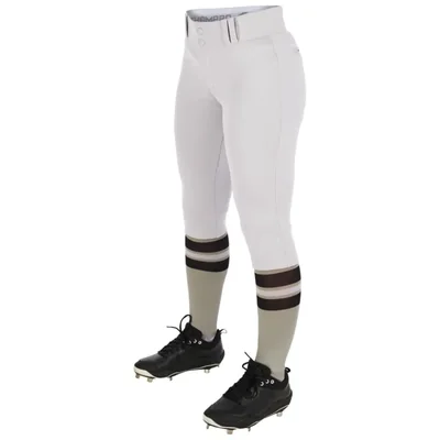 Pantalones Cortos de Softball CHAMPRO XL Blanco