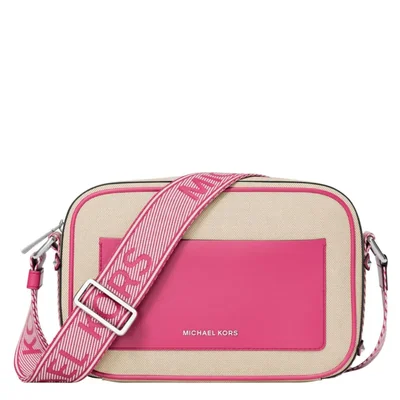 Bolso bandolera Michael Kors Maeve 27 cm Frambuesa
