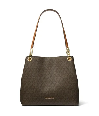 Bolso Tote grande de hombro Michael Kors Marrón/Acorn