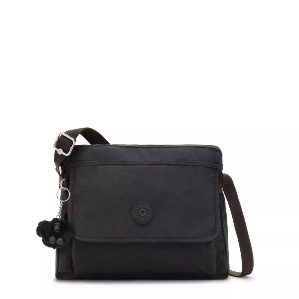 Bolso Kipling Aisling 25 × 22 × 10 cm Negro de Nylon