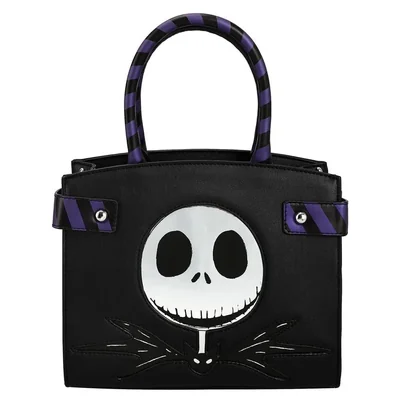 Bolso Bioworld Jack Skellington 25x21x8 cm Negro