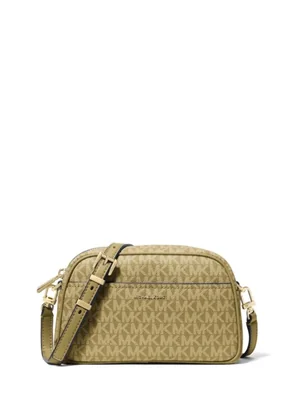 Bolso Michael Kors 22 cm Color Pistacho de Lona Recubierta