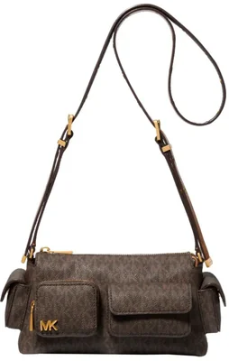 Bolso de mano Michael Kors Dakota Small Convertible Marrón/Acorn