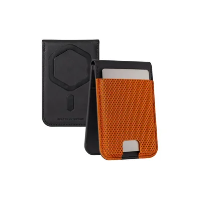 Billetera URBAN ARMOR GEAR Metropolis MagSafe Naranja Quemado