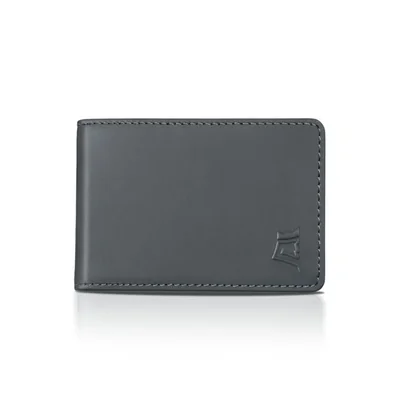 Billetera Kings Loot con Bloqueo RFID Color Gunmetal y Bolsillo para Efectivo