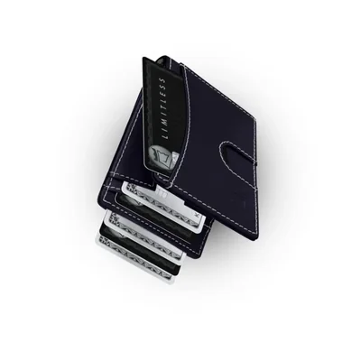 Billetera Kings Loot Slim Minimalista Zafiro
