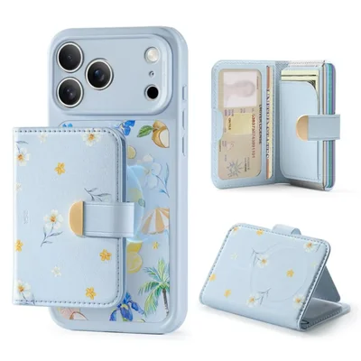 Cartera ESR Aura Clutch MagSafe de 5 tarjetas con bloqueo RFID