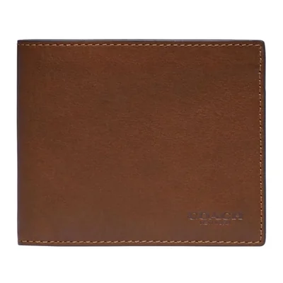 Cartera Coach 3‑en‑1 de cuero de becerro sport modelo Saddle talla única