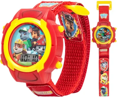 Reloj Accutime Paw Patrol Digital LCD con Correa de Velcro