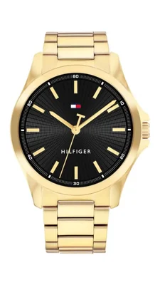 Reloj Tommy Hilfiger de 42 mm con cuarzo y correa de eslabones