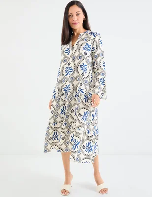 Vestido midi casul Lieb para mujer