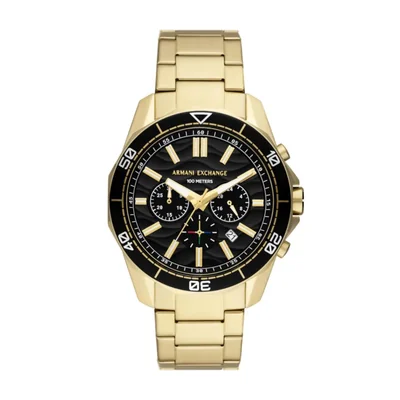 Reloj Armani Exchange AX1958 de Acero Inoxidable con Acabado Dorado