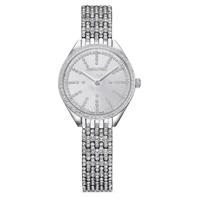 Reloj Swarovski Attract 3 cm Cristales Blancos Acero Inoxidable