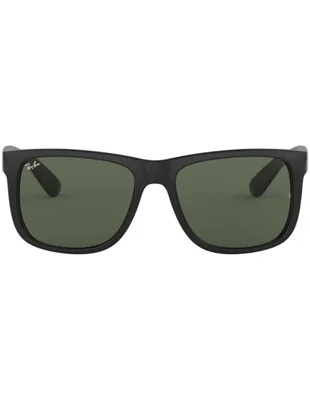 Anteojos Lentes de Sol Ray-Ban Polarizado Justin RB4165 Clásico Negro/Verde 54