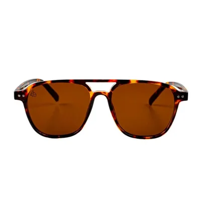 Baroc Super Star Brown Lentes de Sol Aviador Café Unisex UV400 Acetato Carey