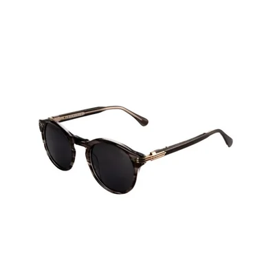 Lentes De Sol Emmet Redondos Unisex Gris UV400 Polarizados