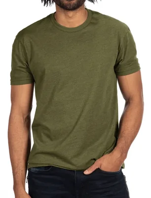 Camiseta NEXT LEVEL APPAREL XL Verde Militar CVC