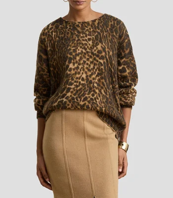 Suéter cuello redondo Mujer