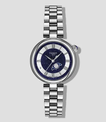 Reloj para Mujer Desir Moonphase Casual, Plateado