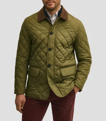 Chamarra acolchada Diamond Quilted Hombre