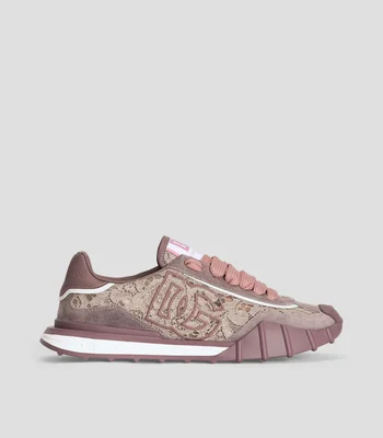 Tenis casuales Athletic en encaje Mujer
