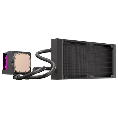 EINAREX Vertex 240 Enfriamiento Líquido 240 mm ARGB Espejo Infinito Intel AMD Negro