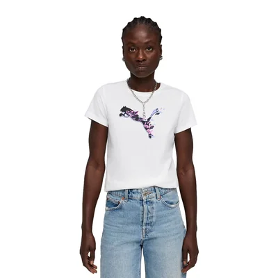 Playera Puma Floral Cat